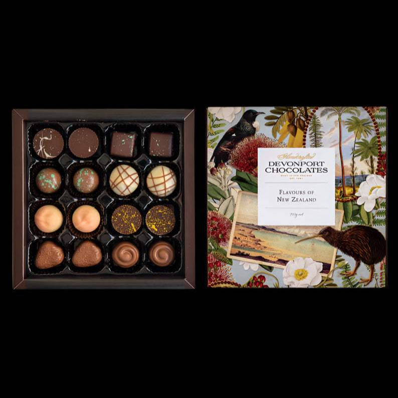 Flavours of New Zealand – 16 Piece Bonbon Set